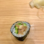 鮨処 多田 - 巻物 赤貝ヒモキュウ