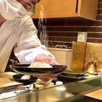 鮨処 多田 - アナ雪 風景