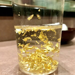 鮨処 多田 - 金箔酒