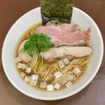 中華そば うお青 - 上中華(醤油)