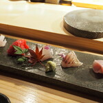すし屋 蓮太郎 - お造り盛り合わせ
