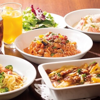 土日祝 パスタランチまたは本格窯焼きピッツァ 単品各種 ワイン食堂 ブルマーレ 新宿店 新宿三丁目 イタリアン 食べログ