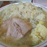 ラーメン二郎 - このスープ感(^^♪