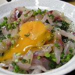 磯料理マルサ - アジタタキ丼