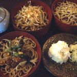 更科 - 更科 ＠佐野 辛味大根おろしそば（田舎そば） ８３０円