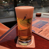 游玄亭 ホテルニューオータニ大阪店 - 生ビール(中)/800円♪