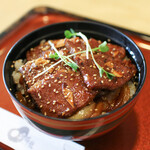 覇楼館 - 飛騨牛ステーキ丼☆