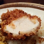 CoCo壱番屋 - トッピング1本ささみかつ233円断面