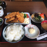 まこと食堂 - 魚フライ定食