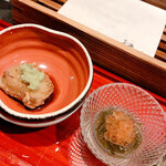 天ぷら酒房 西むら - フォワグラ