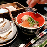 天ぷら酒房 西むら - せいご蟹天茶