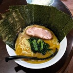 Denya - ラーメン680円麺硬め。海苔増し100円。