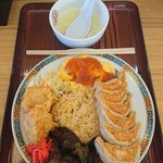 大阪王将 - 金杯５牛カルビ炒飯