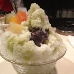 モ☆ニＣａｆｅ - 宇治クリームミルク金時