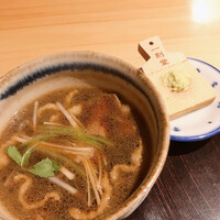 玄水 - 鴨汁とワサビ