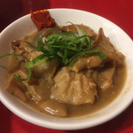 ラーメン　赤組 - もつ煮込み