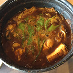 小金井カントリー倶楽部 レストラン - 牡蠣の味噌鍋