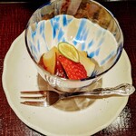 大洗料理つかさ - 洋ナシのコンポート