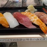 立喰い寿司 ひなと丸 銀座店 - せんべろセット