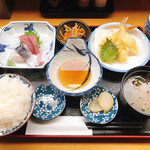 海鮮料理 ヒロ - 刺身天ぷら定食