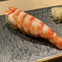 鮨 いつみ - 車海老のビネガー＆塩締め