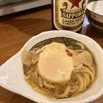 Motsuya Oonishi - 〆のちゃんぽん麺＋生たまご