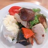 フタカワ - 料理写真:ランチ（ポテサラ、生野菜、焼野菜、ラタトゥイユ）