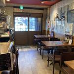 肉タレ屋 - 店内の雰囲気（この後、満席）
