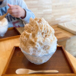 おちゃのこ - ほうじ茶ラテ氷