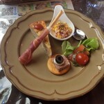 パスタ食堂 クオーレ - 前菜5種