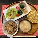 大豆ミートの麻婆豆腐