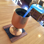 ボン・カフェー - 良い感じの銅製のマグ