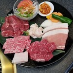 肉の割烹 田村  - 満腹焼肉ランチセット 2436円