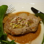 Penshon Andoresutoran Ra Korina - 豚ロース肉のグリル ローズマリー風味（ディナー・肉料理）