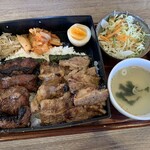 焼肉食堂 ブリスケ - カルビ・ブリスケ定食【2020.11】