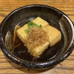 居酒屋 ふじや - 揚げ出し豆腐