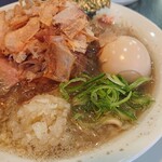 まぐちゃんラーメン - ゆず、花かつおラーメン (醤油)