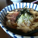 真名井ばあちゃんのせせらぎレストラン - ごぼうの天ぷら蕎麦