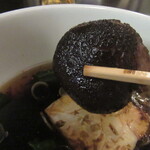 神田まつや - お決まりの椎茸