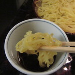 神田まつや - 「ゆずきり」を啜る