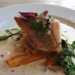 カフェ セル ロイド - 白身魚のボルチーニ茸ソース