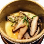鮓 きずな - 椎茸の茶碗蒸し