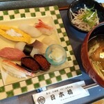 日本橋 - 寿しランチ上