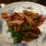 倪楊倫 - 牛肉とピーマン炒め