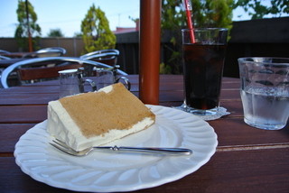 サッポロ珈琲館 - 紅茶のシフォンケーキ　アイスコーヒー