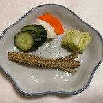 鰻はし本 - お漬物