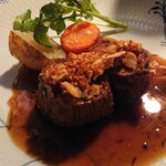 八王子うかい亭 - 熟成フィレ肉のポワレ～赤ワインのシャリアピンソース～