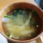 Onigily Cafe - お味噌汁