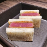 焼肉うしごろ 横浜店 - 牛ヒレカツサンド（宮崎 シャトーブリアン）じっくり煮込んだデミグラスソース