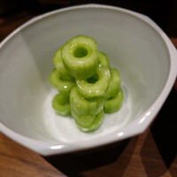 桃仙閣 東京 - 胡瓜　山椒オイル